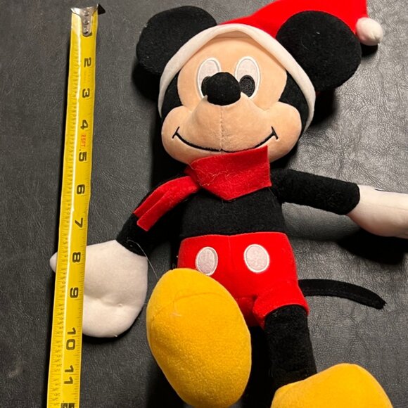 Disney Christmas Mickey 12" Plush *XY - Picture 4 of 4